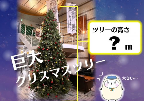 【栃木市】巨大クリスマスツリー